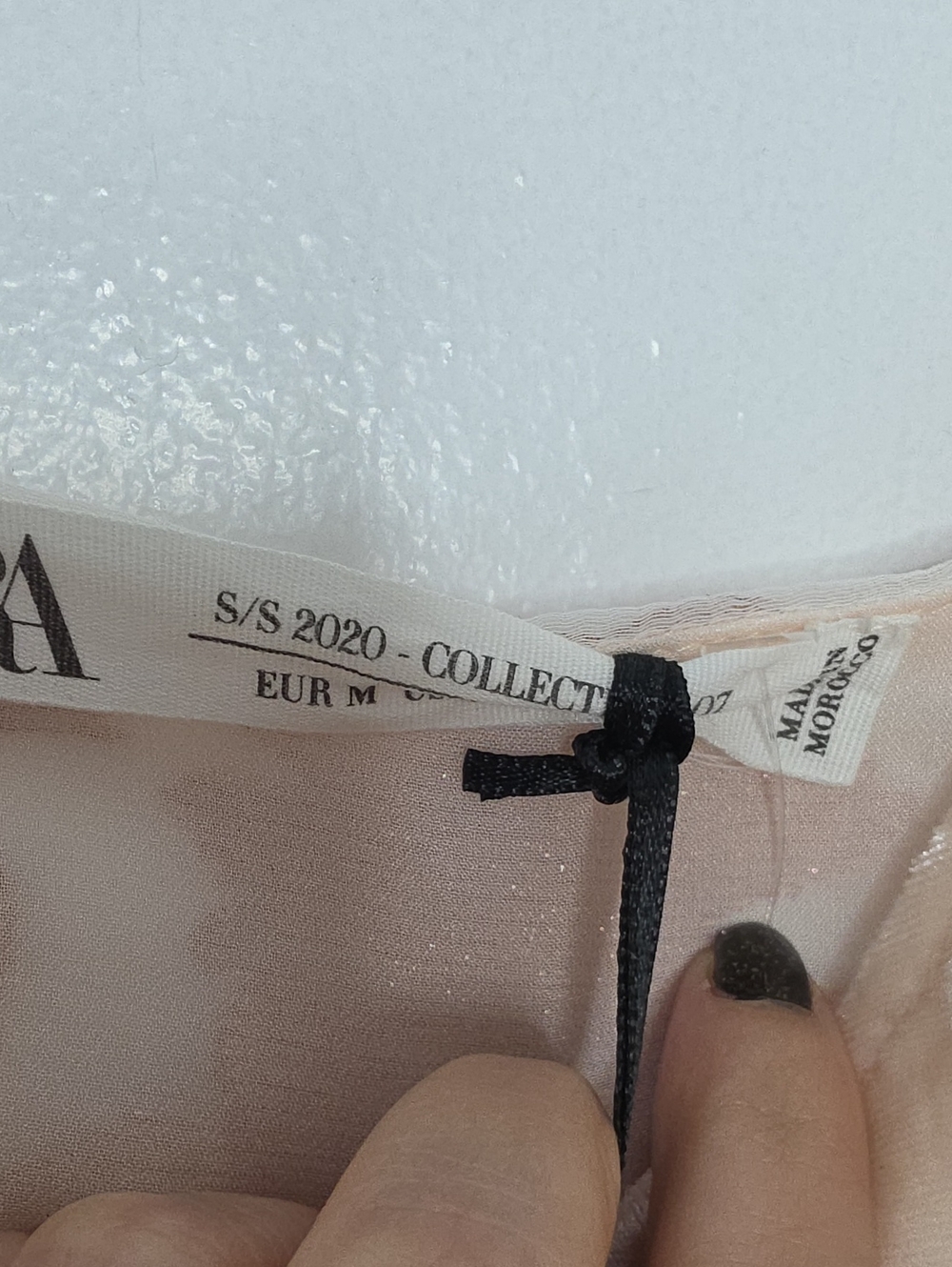 Zara LIMITED EDITION Pink JACQUARD DRESS Size M New - Picture 7 of 11